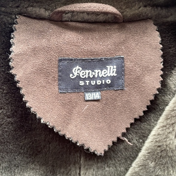 Faux shearling ladies coat - Picture 4 of 6